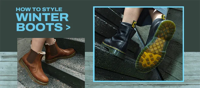 How to style winter boots