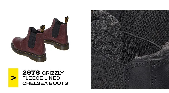 2976 Grizzly Fleece Lined Chelsea Boots