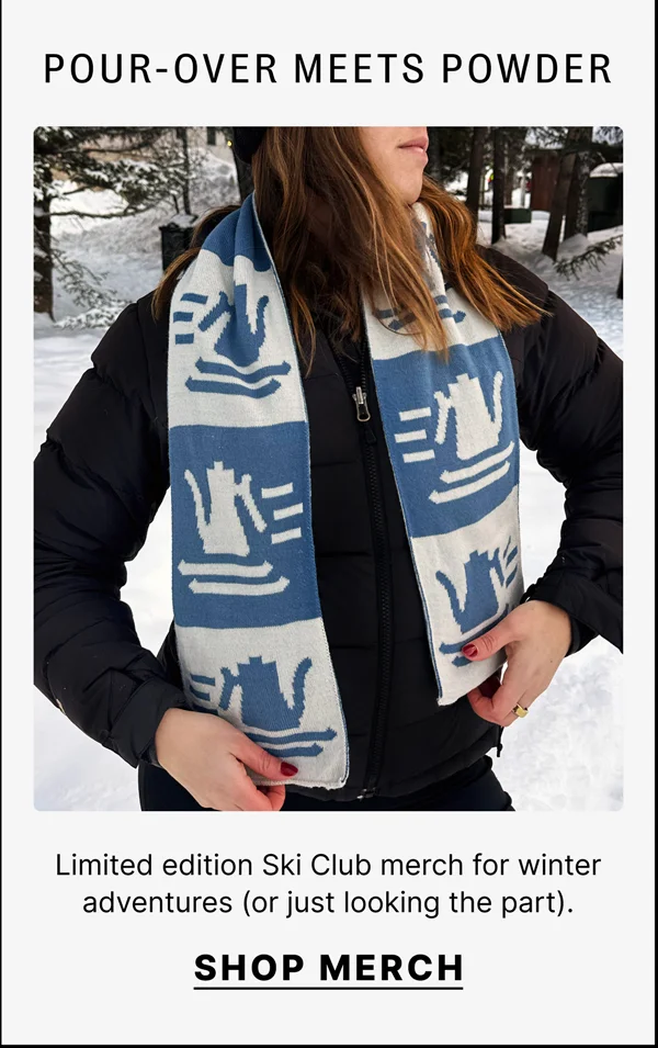 Pour-Over Meets Powder - Shop Merch