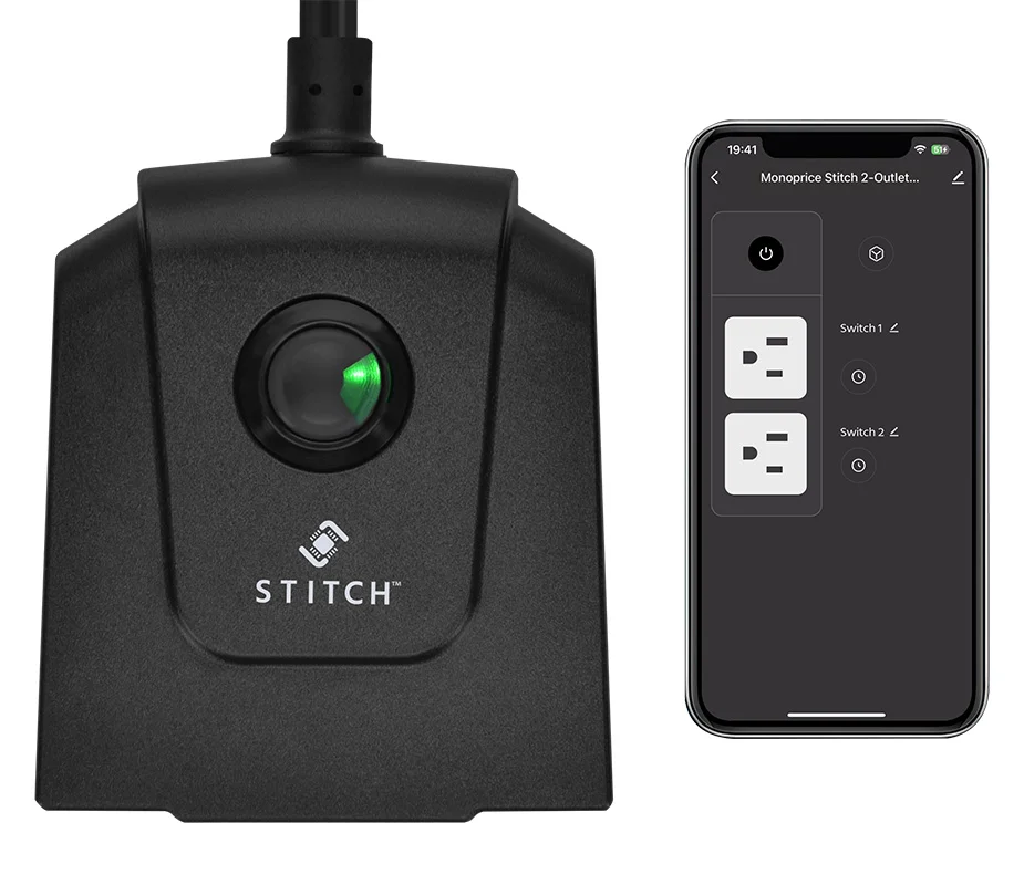 Smart Outdoor Plug | IP65 Weather Resistance 2 Individually Controlled Outlets Convenient voice control Free Standard US Shipping Shop Now