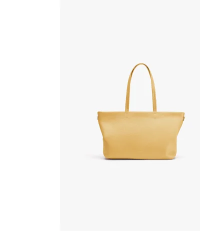 Small Easy Zipper Tote butter