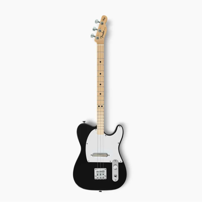 fender x loog telecaster electric guitar black