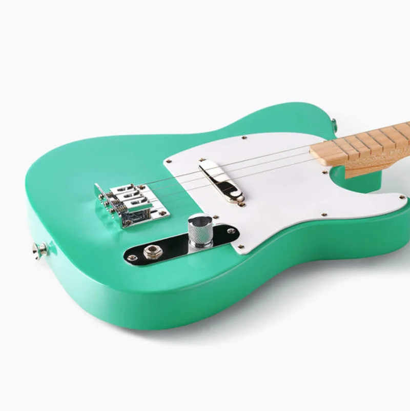 fender x loog telecaster electric guitar GREEN