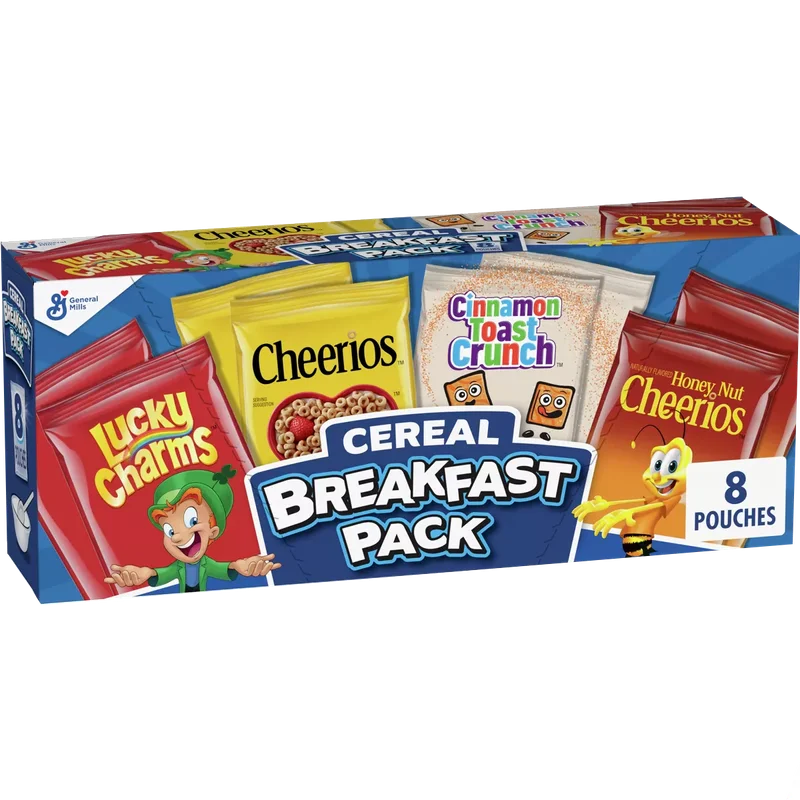 Image of General Mills Breakfast Cereal Variety Pack (8CT)