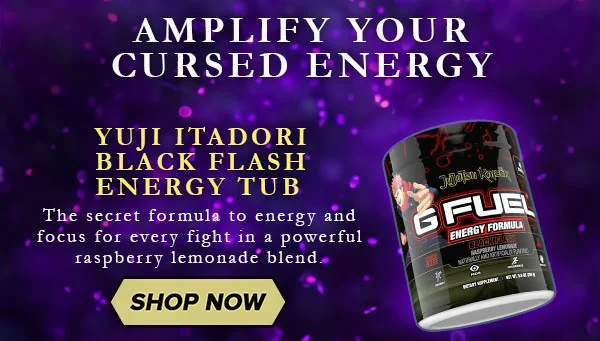 Yuji Itadori Black Flash Energy Tub