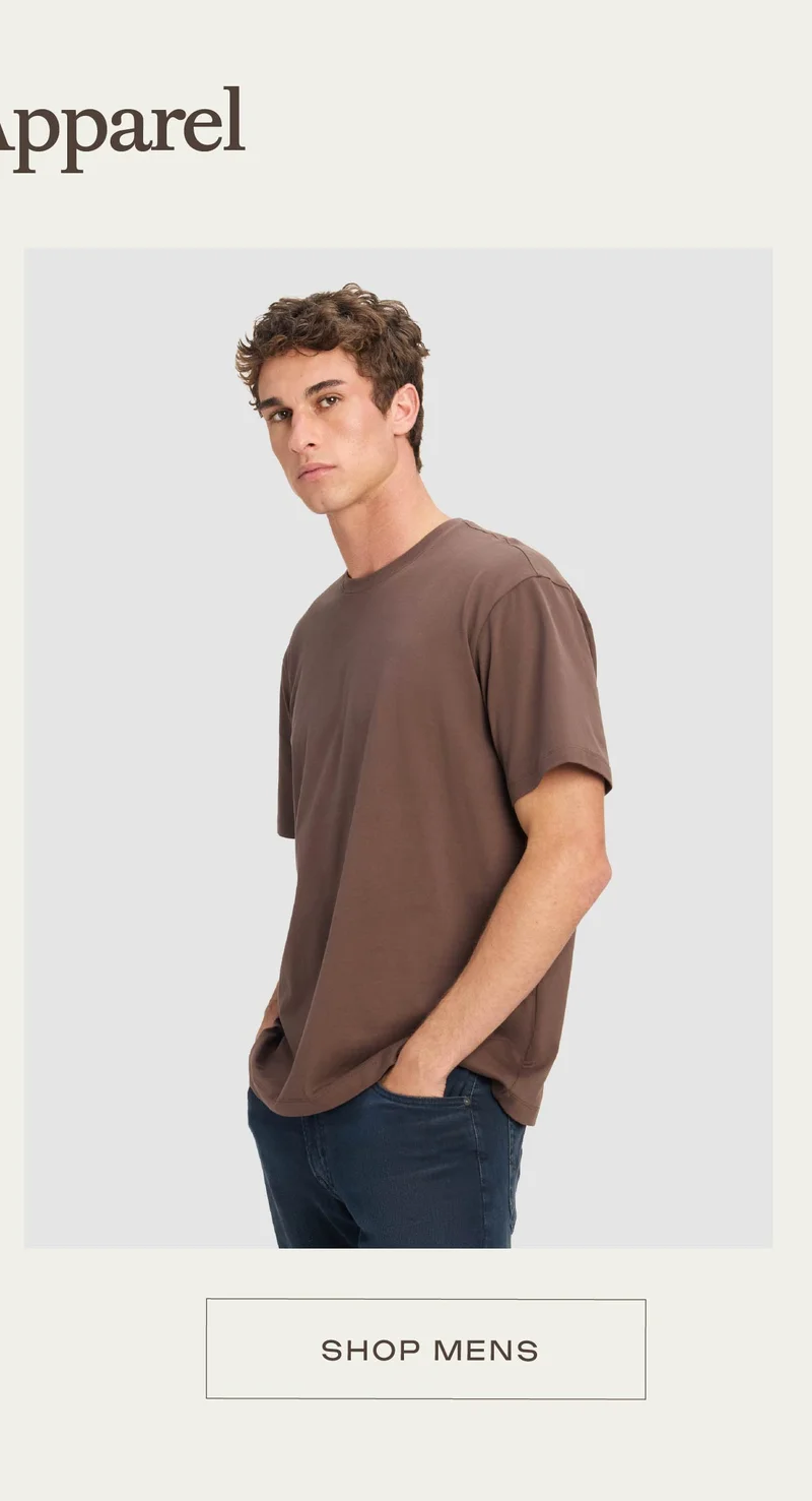 Shop Men's Apparel