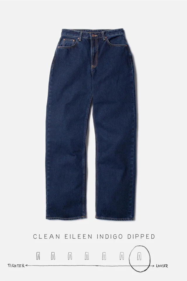 Clean Eileen Indigo Dipped
