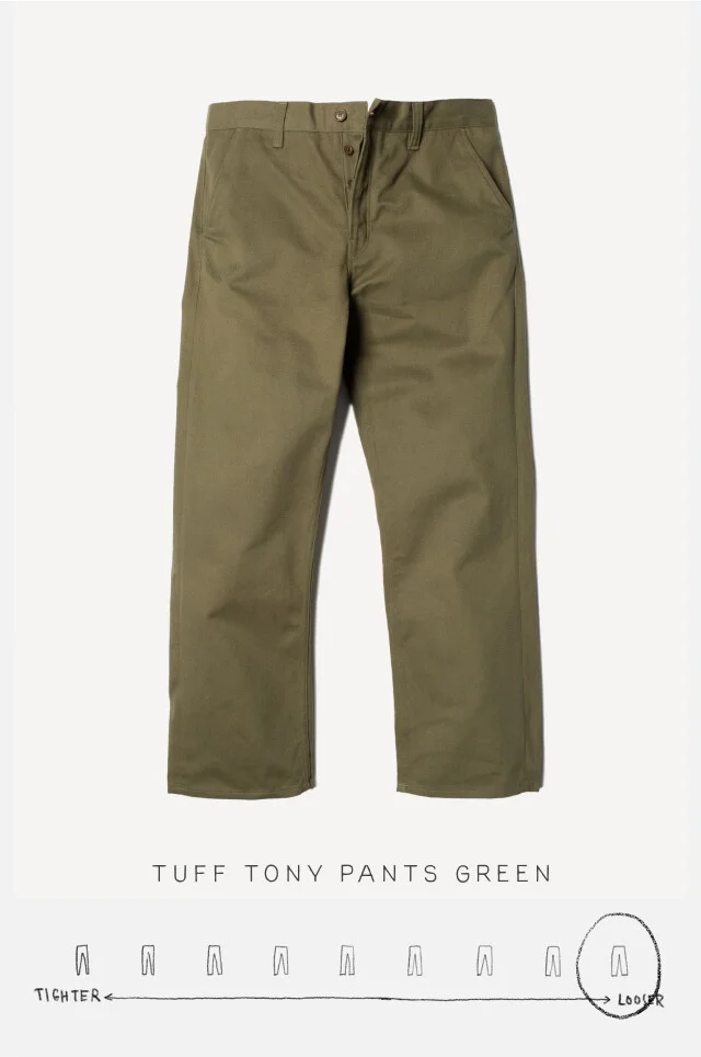 Tuff Tony Pants Green