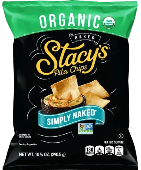 <span style="font-weight: 700; font-style: normal; text-decoration: none; font-family: Vulf_Sans-Medium, Helvetica Neue, Arial, sans-serif; font-size: 16px; line-height: 20px">Stacy's </span><span style="font-style: normal; text-decoration: none; font-family: Vulf_Sans-Medium, Helvetica Neue, Arial, sans-serif; font-size: 16px; line-height: 20px">Organic Simply Naked Baked Pita Chips</span>