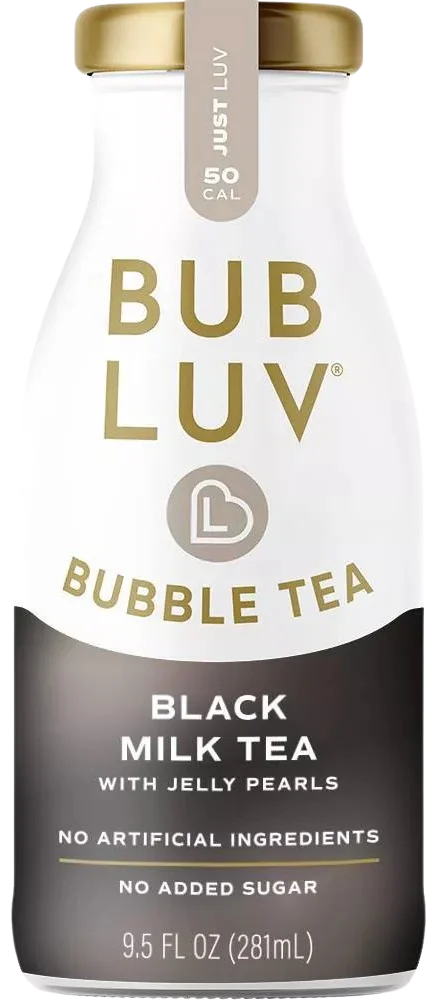 <span style="font-weight: 700; font-style: normal; text-decoration: none; font-family: Vulf_Sans-Medium, Helvetica Neue, Arial, sans-serif; font-size: 16px; line-height: 20px">BUBLUV</span><span style="font-style: normal; text-decoration: none; font-family: Vulf_Sans-Medium, Helvetica Neue, Arial, sans-serif; font-size: 16px; line-height: 20px"> Bubble Tea Black Milk Tea with Jelly Pearls</span>