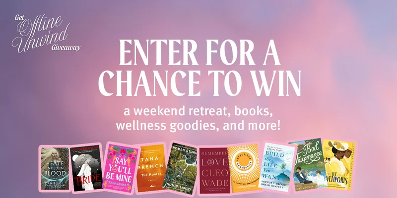 Enter for a chance to win a weekend retreat, books, wellness goodies, and more!