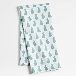 Easter Bunny Organic Cotton Dish Towel