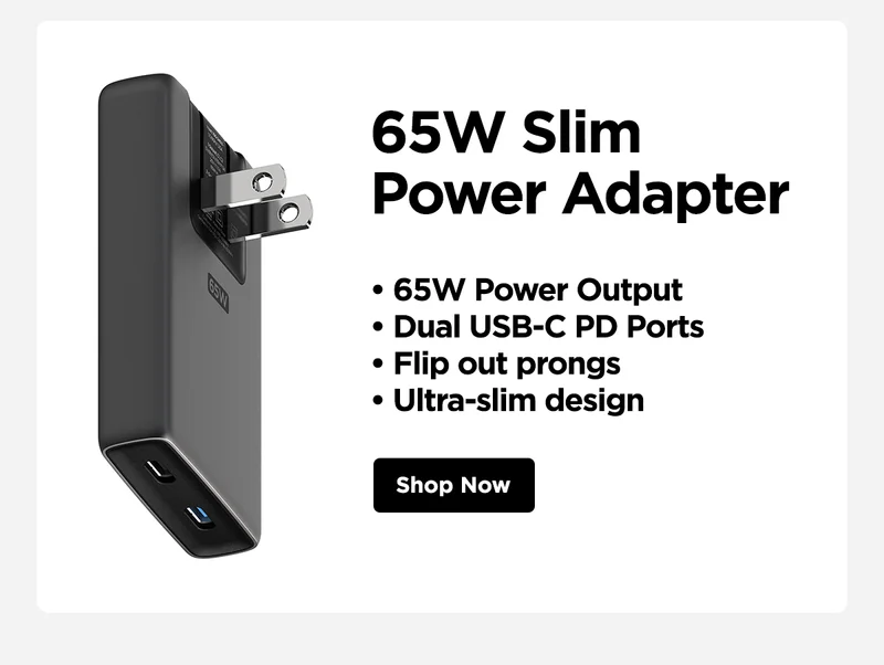 65W Slim Power Adapter