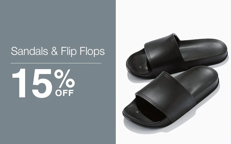 Shop 15% Off Sandals