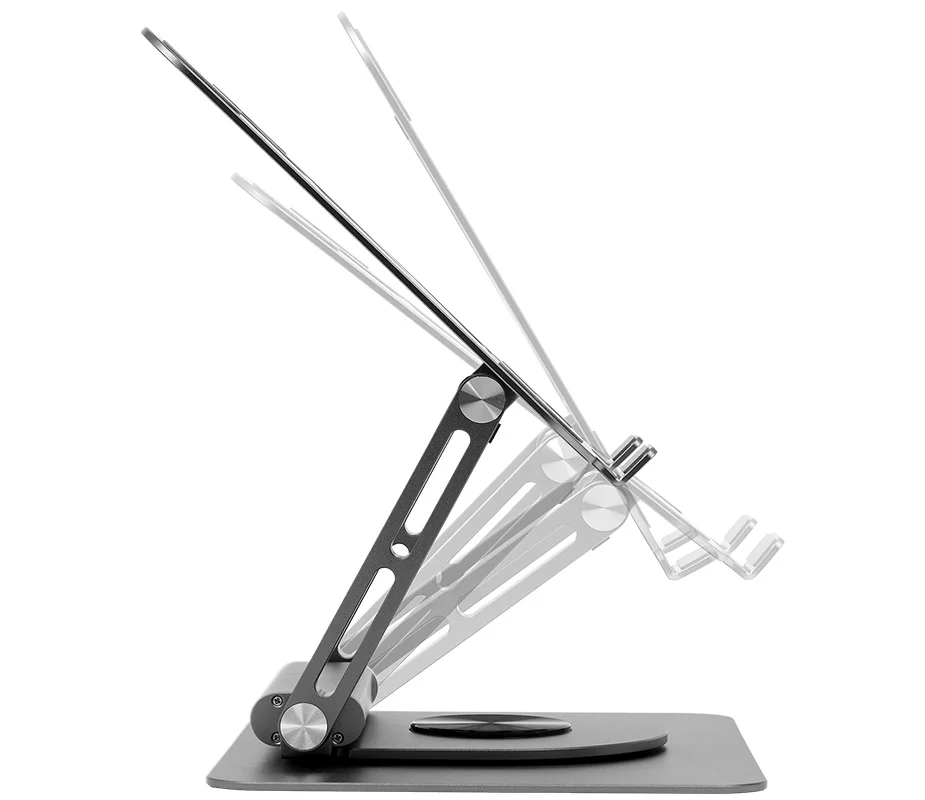 6-in-1 Z-Fold Laptop Stand and USB-C Docking Station 4K HDMI, Gigabit Ethernet, 360° Rotating Base Shop Now >>