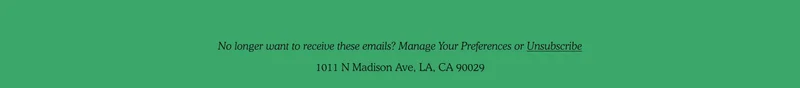 Manage Preferences
