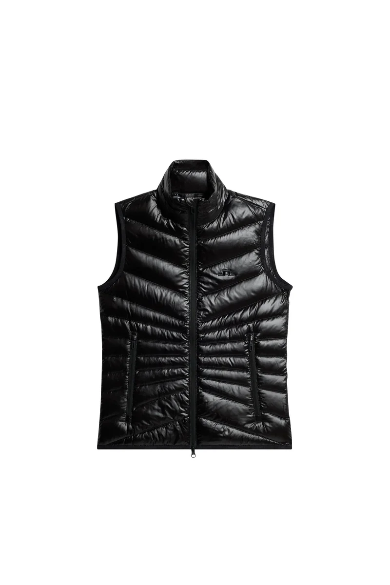 Image of Lara Light Down Vest / Black