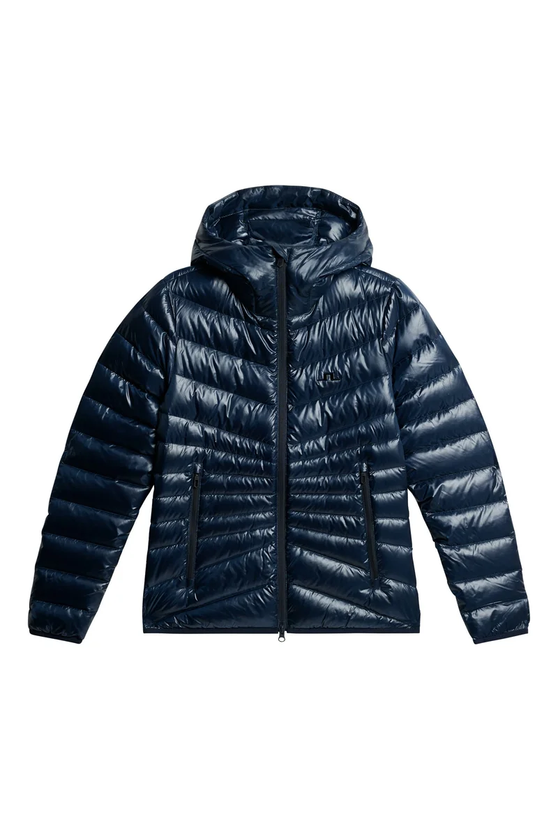 Image of Lara Light Down Hood / JL Navy
