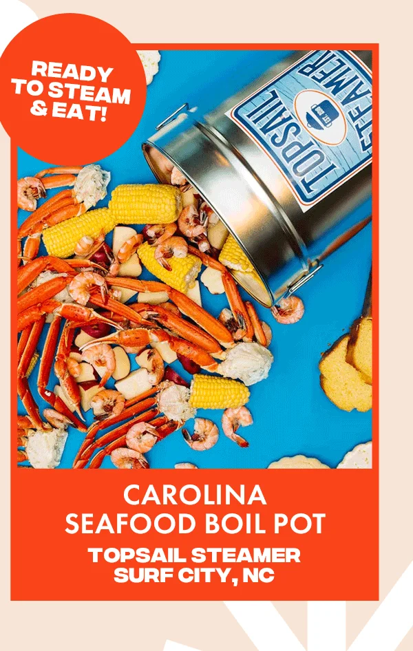 Carolina Seafood Boil Pot