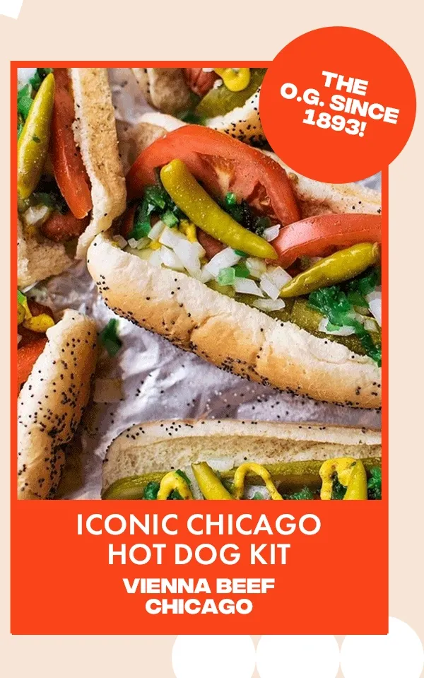 Iconic hot dog kit