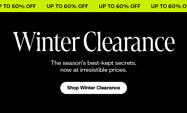 Shop Zappos' Winter Clearance Now