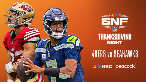 SNF on Thanksgiving: 49ers vs. Seahawks