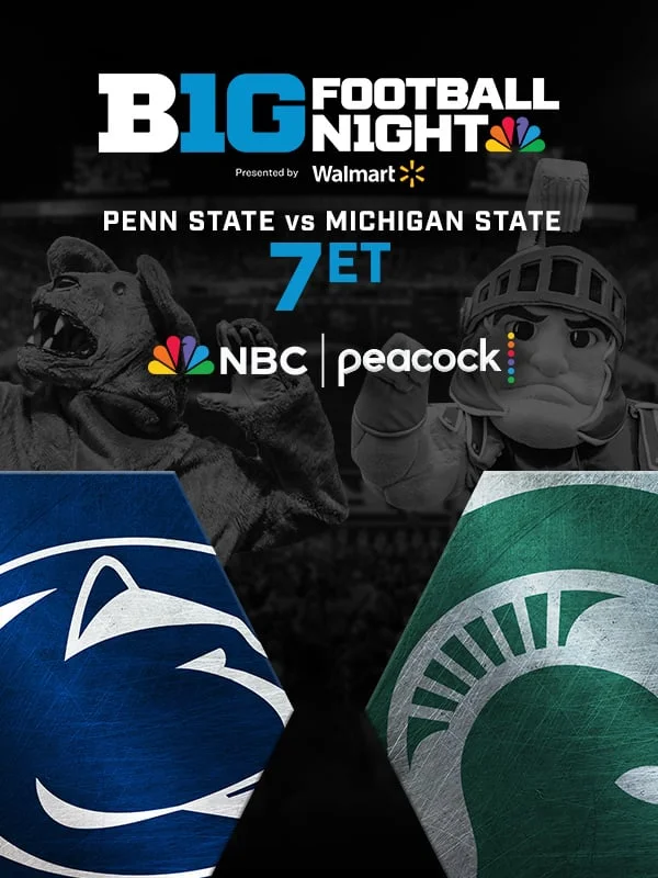 Big Ten Football: Penn State vs Michigan State
