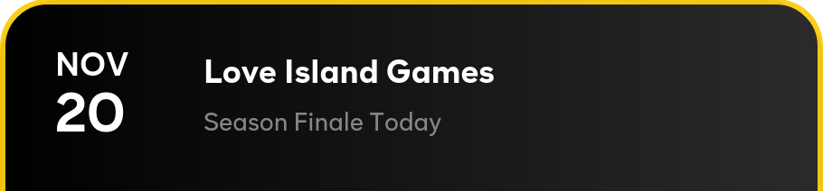 Love Island Games - Season Finale Today