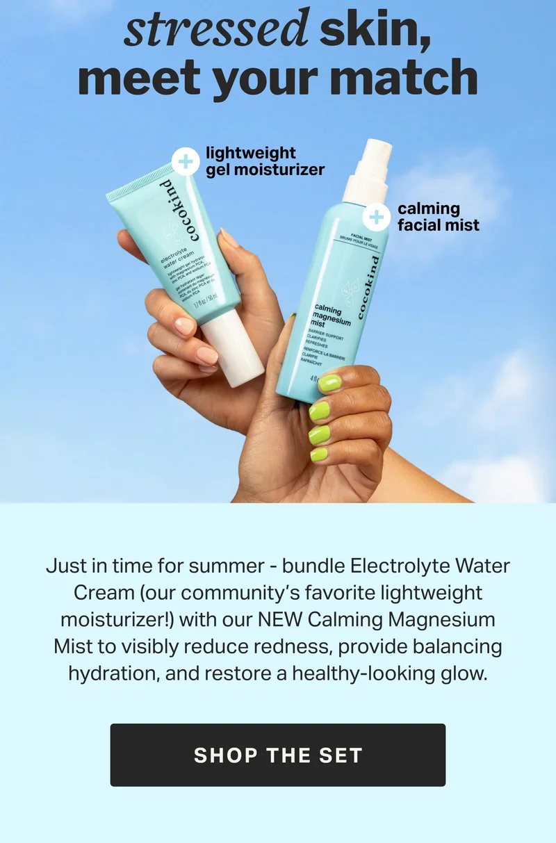 stressed skin, meet your match