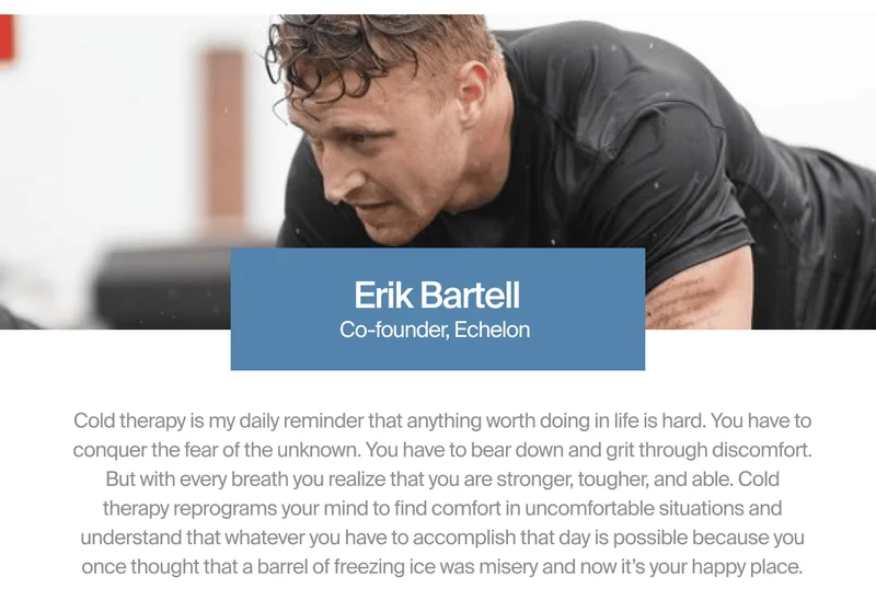Ice Barrel Ambassador Erik Bartell