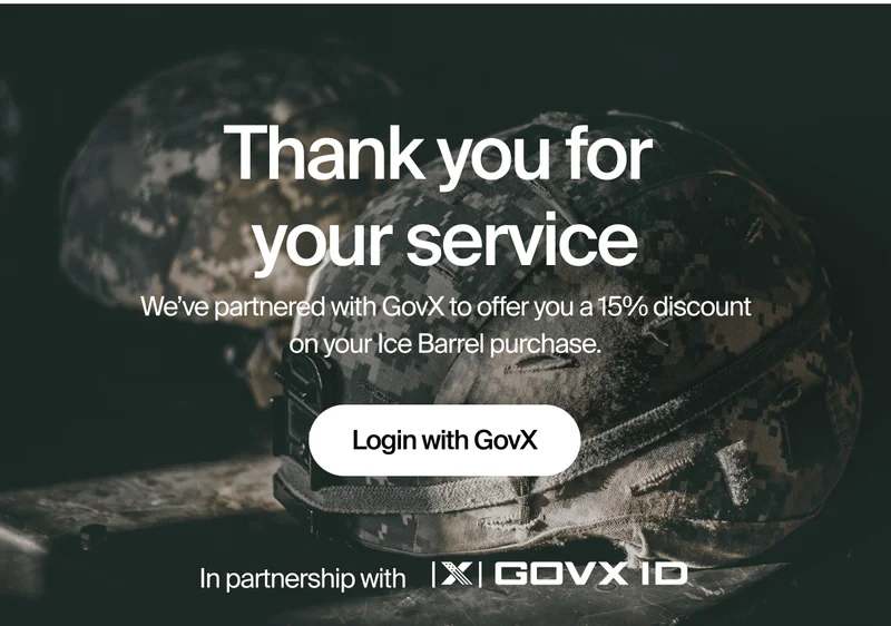 Ice Barrel Military Discount