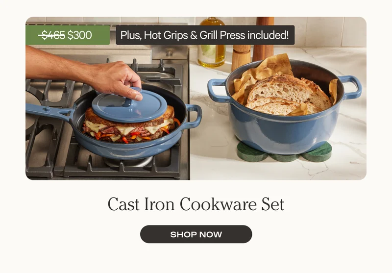 Cast Iron Cookware Set