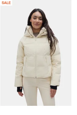 Shop Georgie Puffer in Oat Milk