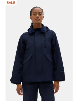 Shop Mary Rain Jacket in Navy