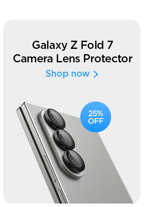 25% OFF Galaxy Z Fold 7 Camera Lens Protector