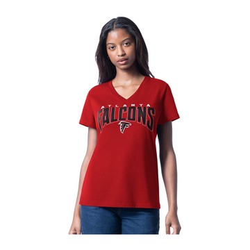 NFL Officially Licensed Women's V-Neck Short Sleeve Tee