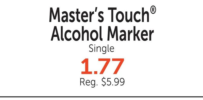 Master's Touch Alcohol Marker