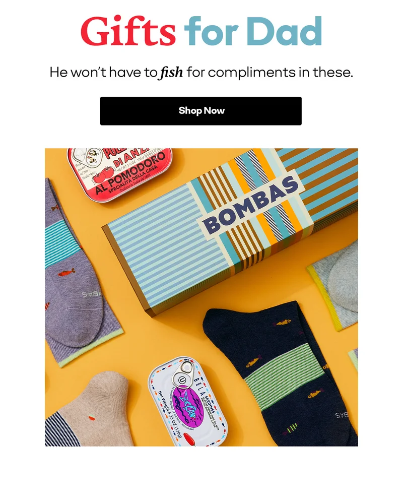 Gifts for Dad | He won’t have to fish for compliments in these. Shop Now