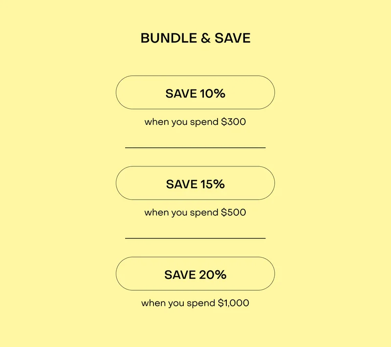 BUNDLE & SAVE