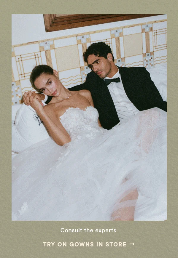 Try On Gowns In Store