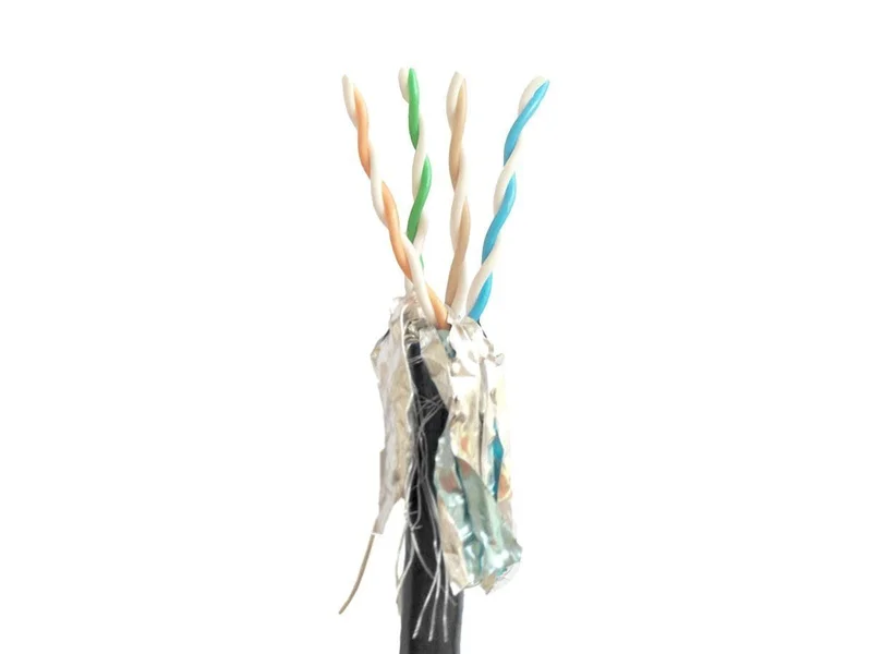 Cat8&nbsp;CMR Entegrade Series Bulk Ethernet Cable, Shielded (S/FTP), 22AWG, Spool in Box