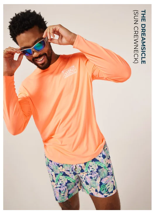 Sun Crewneck: The Dreamsicle