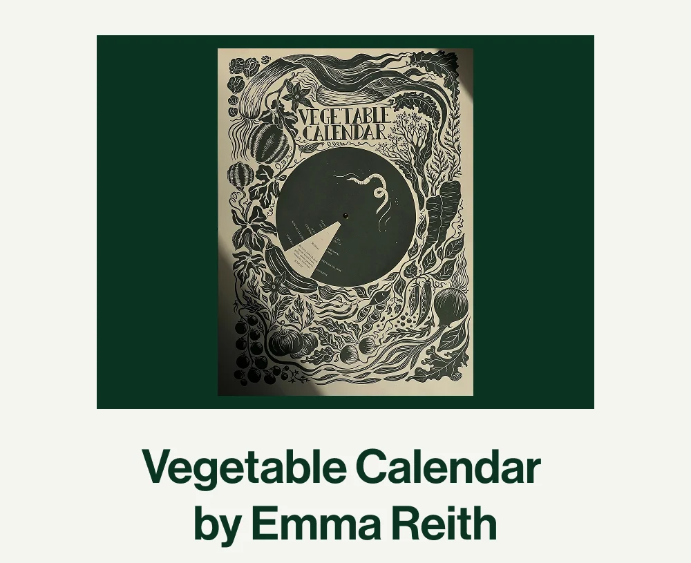 Vegetable Calendar