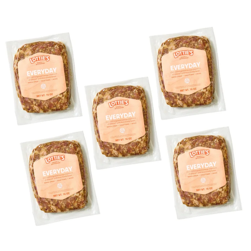 Image of Everyday Ground Pork Sausage - GF, All Natural (5-Pack)