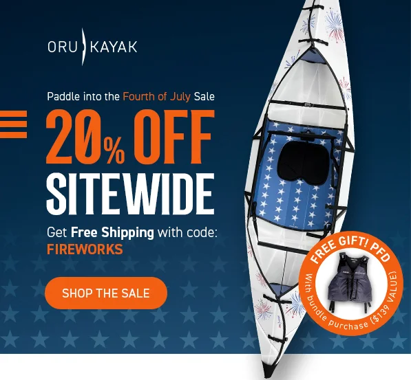4th of July Sale starts NOW! 20% off Sitewide! Get FREE SHIPPING with code FIREWORKS