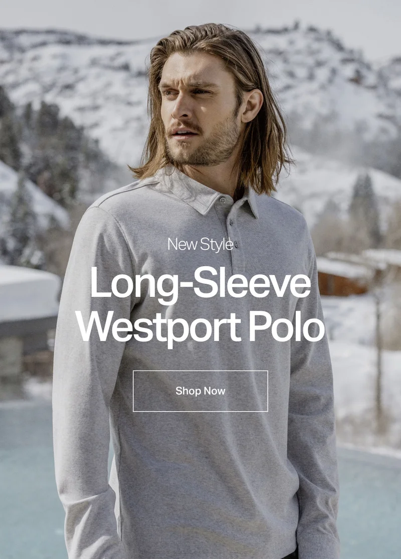 Long-Sleeve Westport Polo