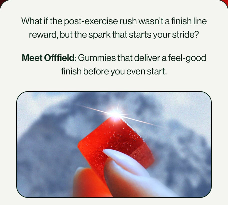 What if that post-exercise rush wasn't the finish line reward, but the spark that starts your stride?
