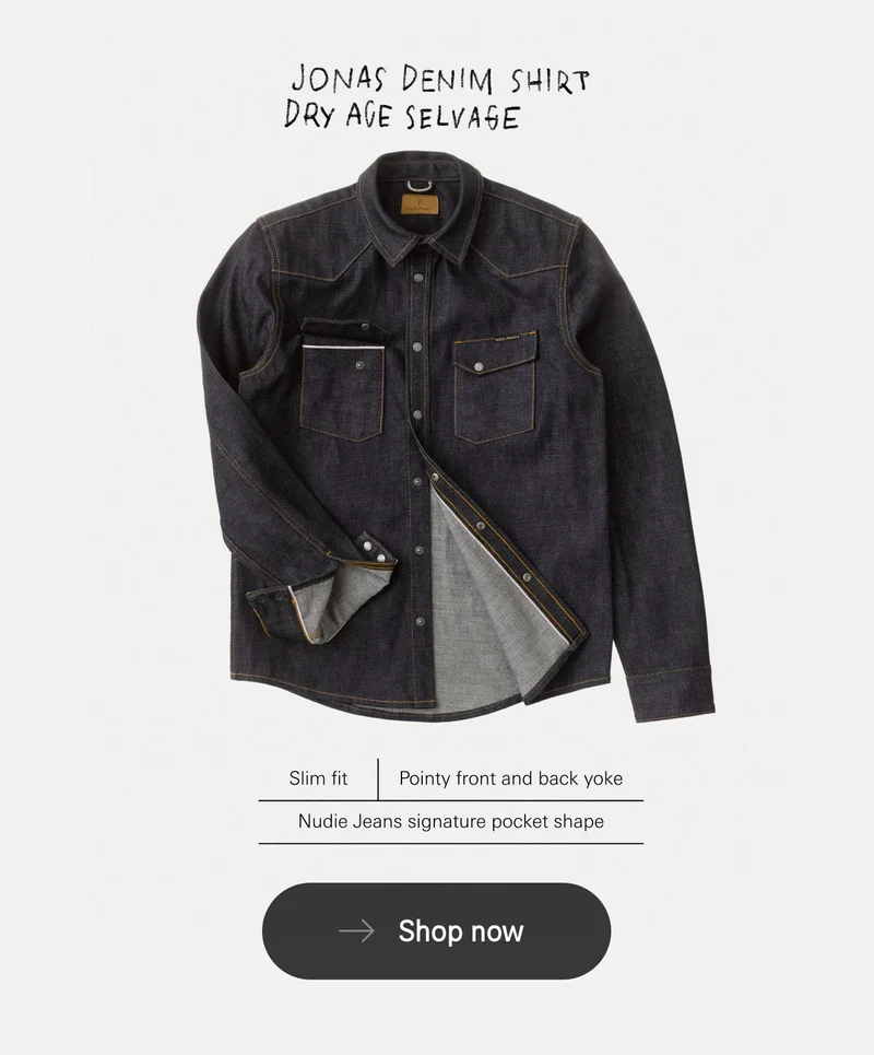 Jonas Denim Shirt Dry Ace Selvage