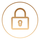 Travel lock icon