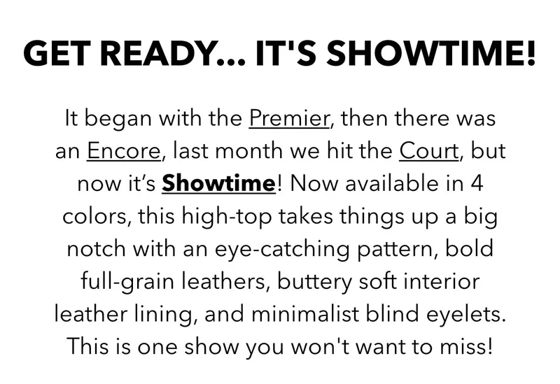 Get Ready... It's Showtime!